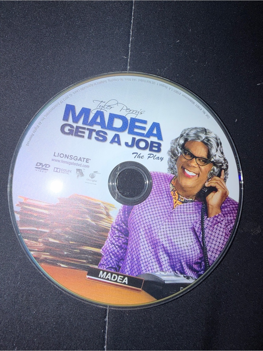 Madea Gets a Job (Purple) - DVD